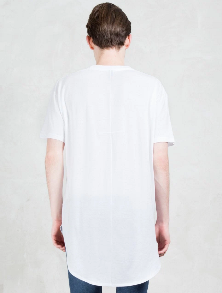 white short sleeve t-shirt